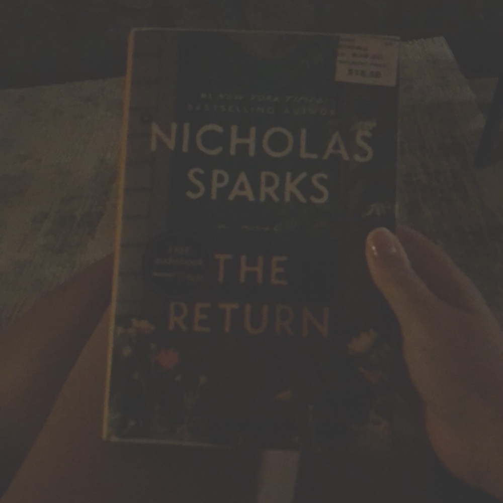 Nicholas Sparks brand new book, new.